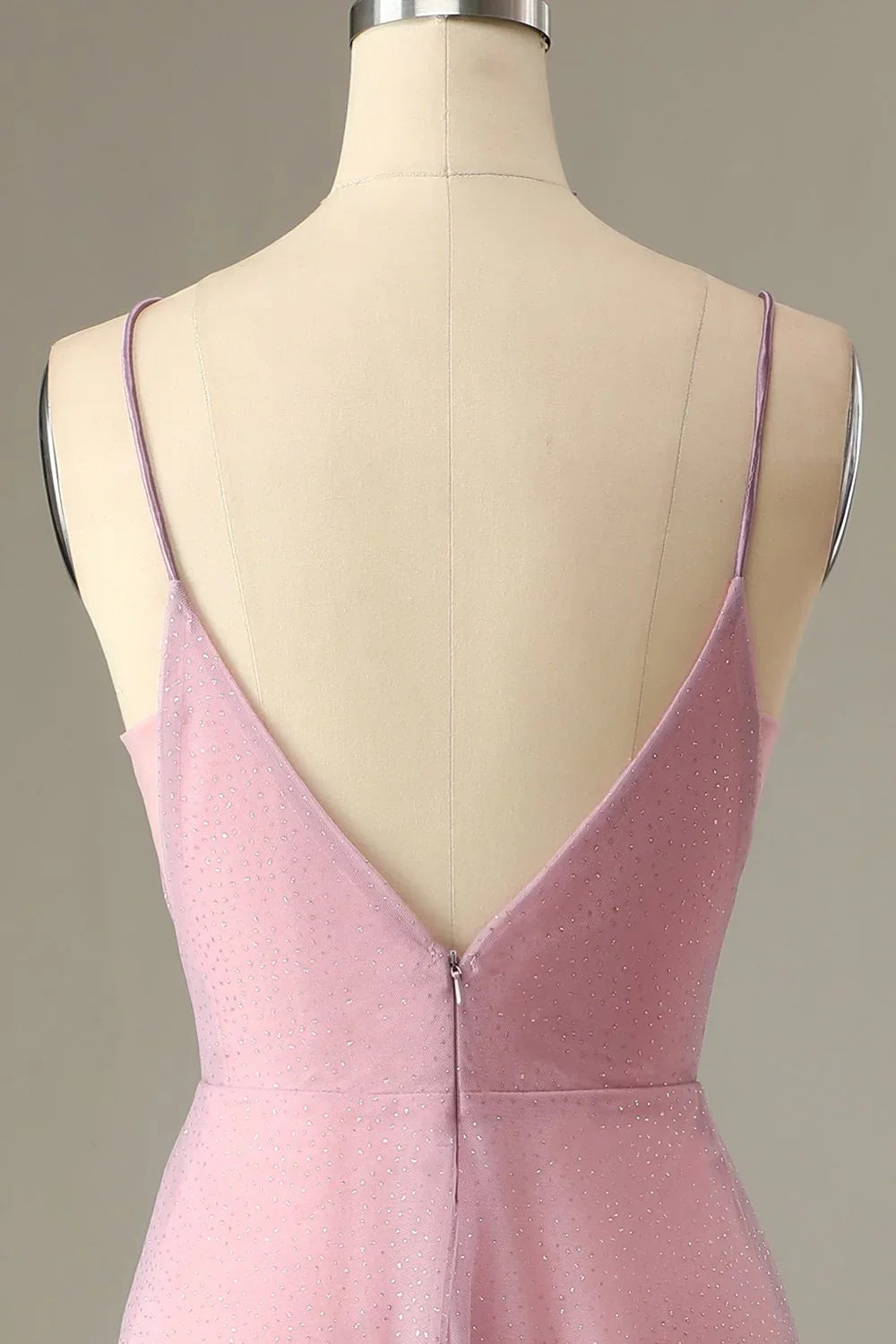 Pink A-Line Wedding Dress - Chloe Dress