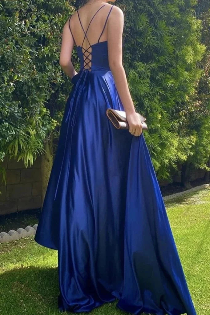 Blue Prom Dress - Chloe Dress