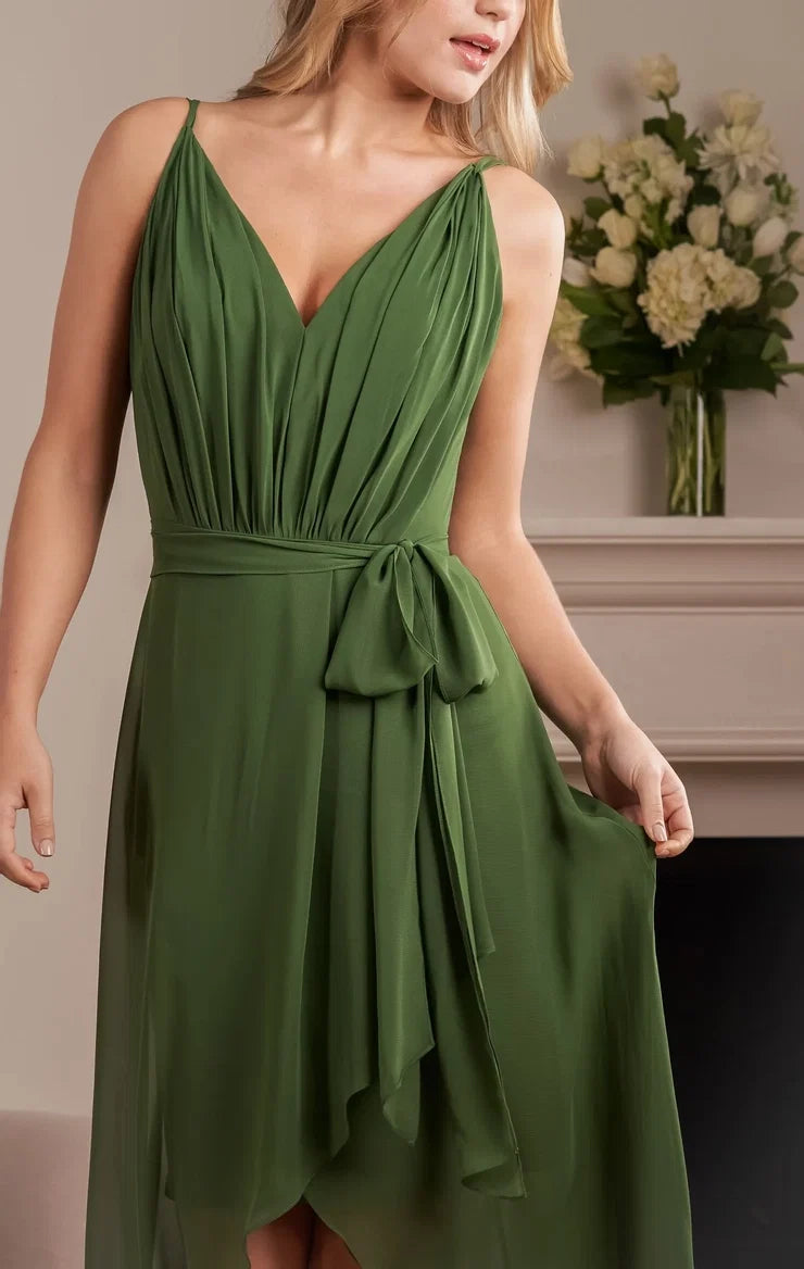 A-Line Chiffon Wedding Dress - Chloe Dress