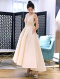 Champagne Mini Evening Dress - Chloe Dress