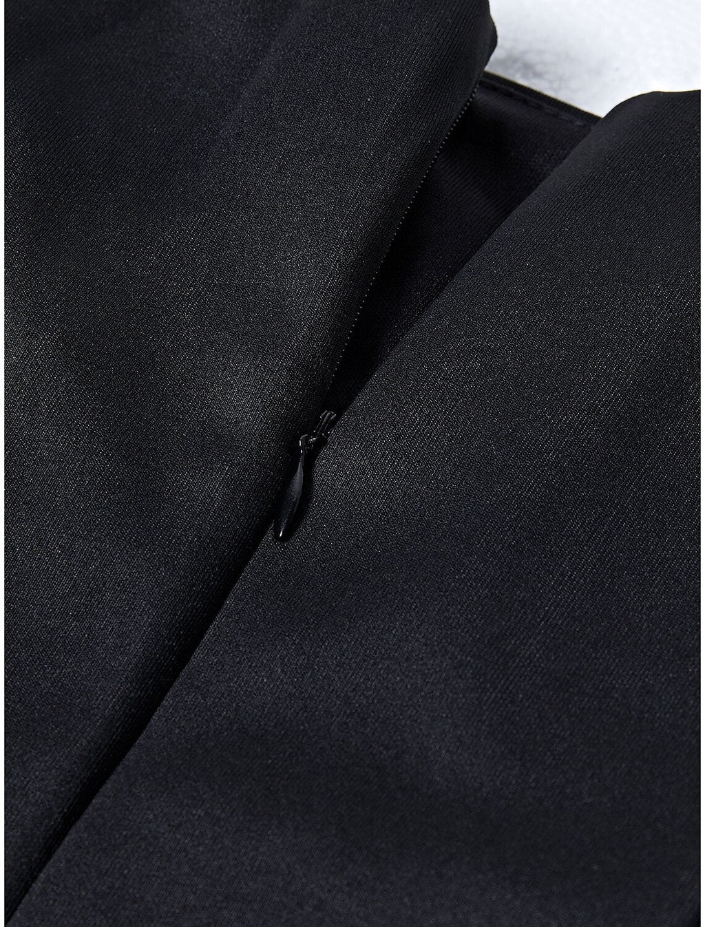 Sheath Square Neck Long Sleeve Pleated Floor-Length Evening Gown - Chloe Dress