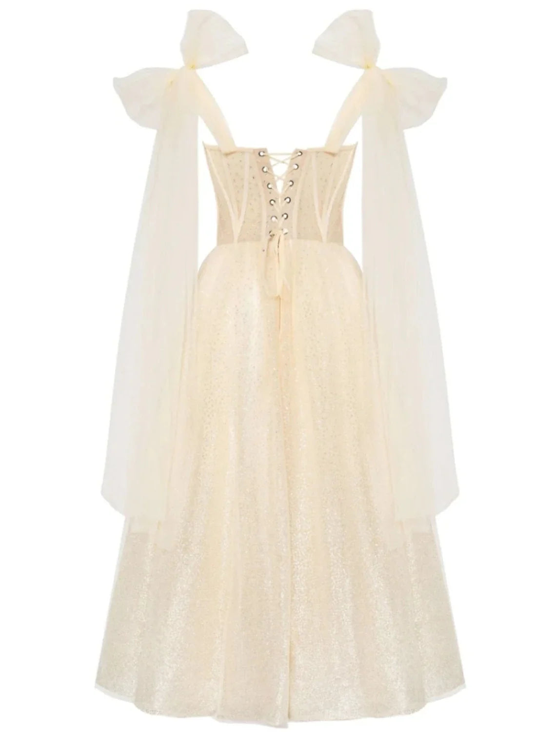 Jimiss Sequin Tea Length Prom Dress 2026