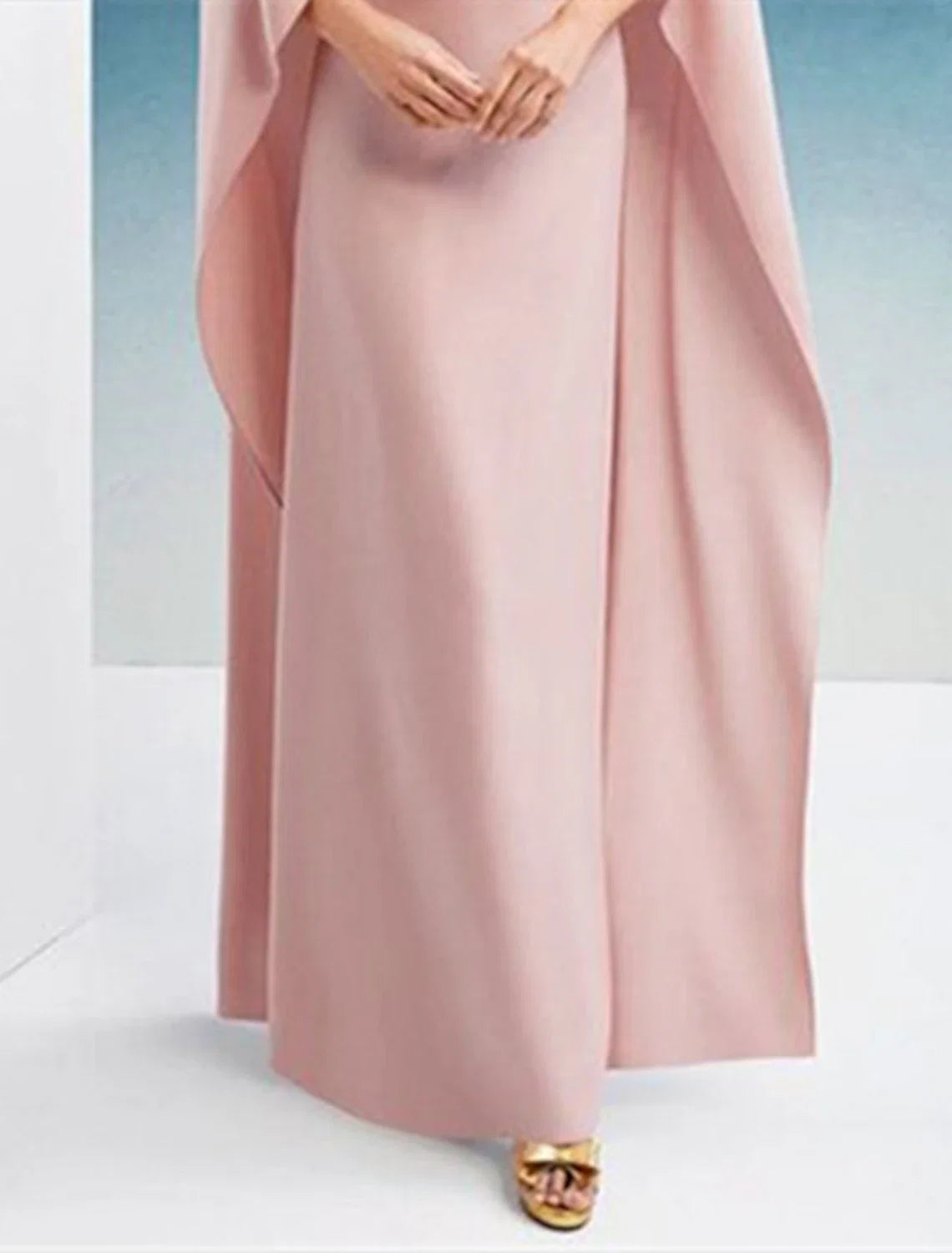Sheath Chiffon Sleeveless Floor-Length Evening Gown - Chloe Dress