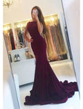 Mermaid Spaghetti Strap Sleeveless Pleated Evening Gown - Chloe Dress