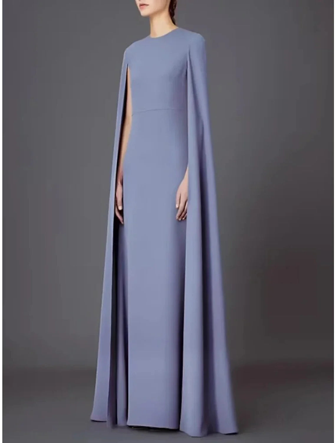 A-Line Chiffon Sleeveless Floor-Length Evening Gown - Chloe Dress