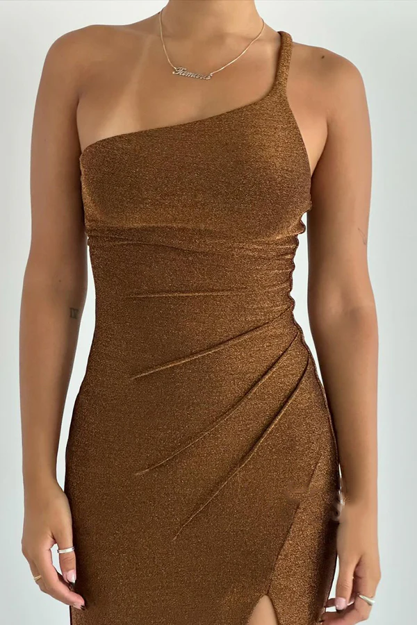 High Slit Evening Dress - Chloe Dress