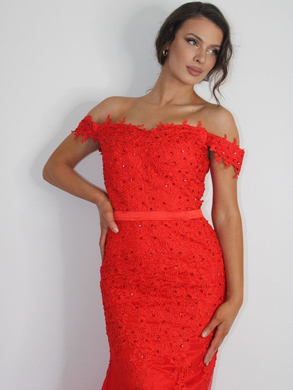Mermaid Tulle Sleeveless Train Dress - Chloe Dress