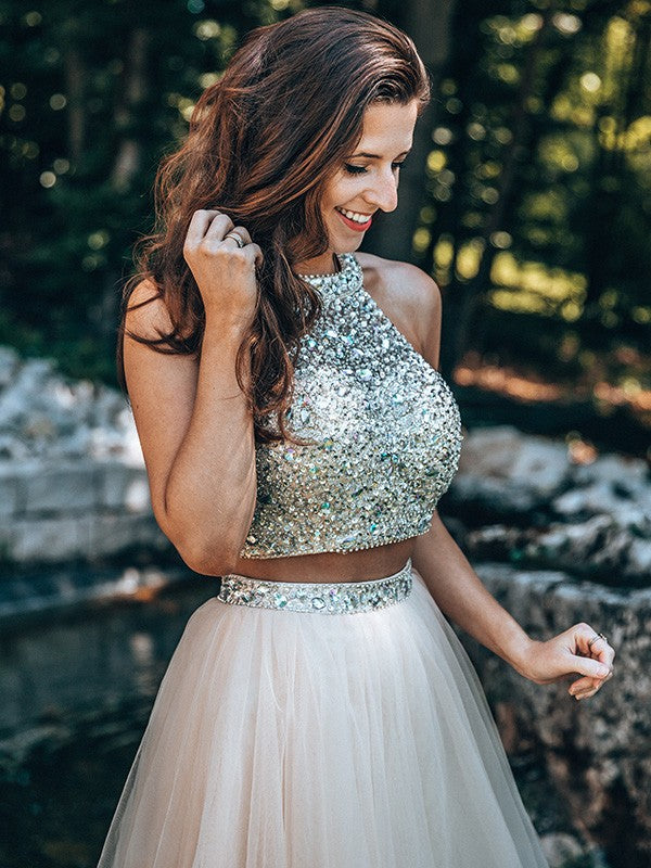 A-Line Tulle Sleeveless Mini Homecoming Dress - Chloe Dress