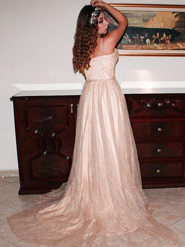 A-Line Spaghetti Strap Sleeveless Ruffled Dress - Chloe Dress