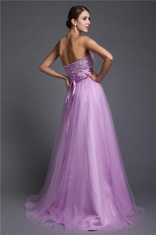 A-Line Strapless Sleeveless Dress - Chloe Dress
