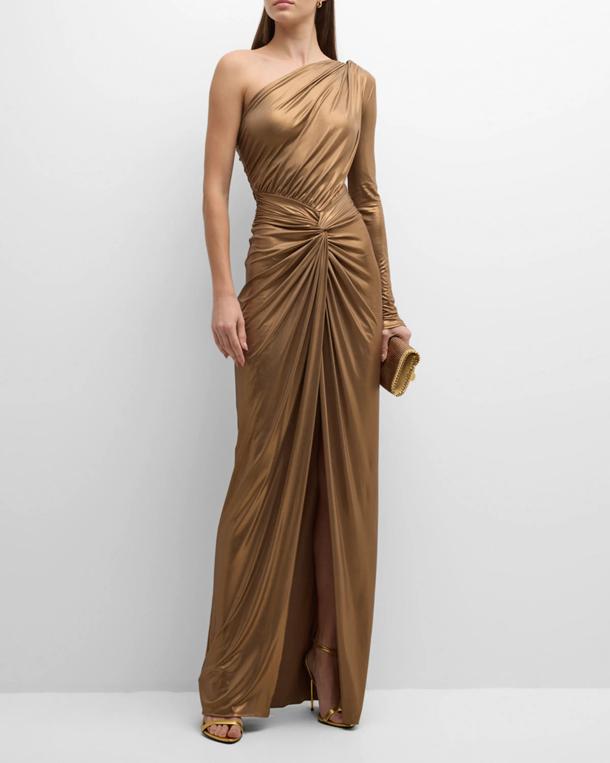 Off-Shoulder Floor-Length Prom Dress - Chloe Dress