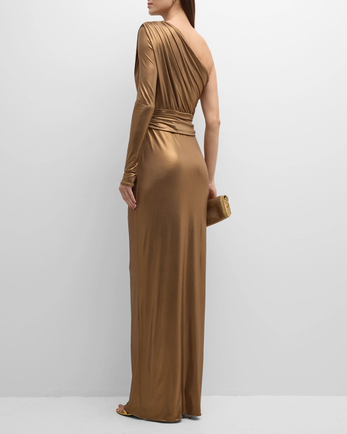 Off-Shoulder Floor-Length Prom Dress - Chloe Dress
