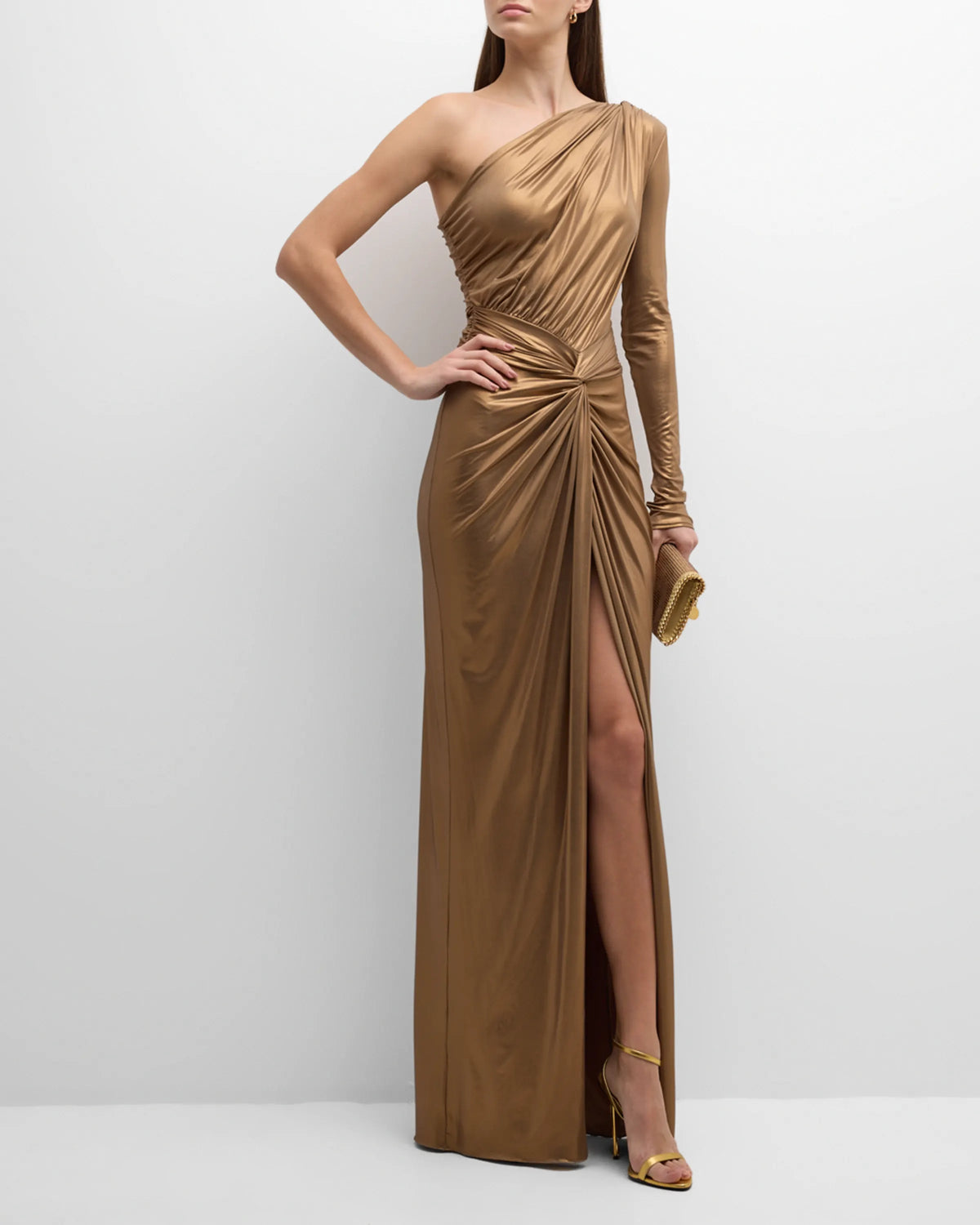 Off-Shoulder Floor-Length Prom Dress - Chloe Dress