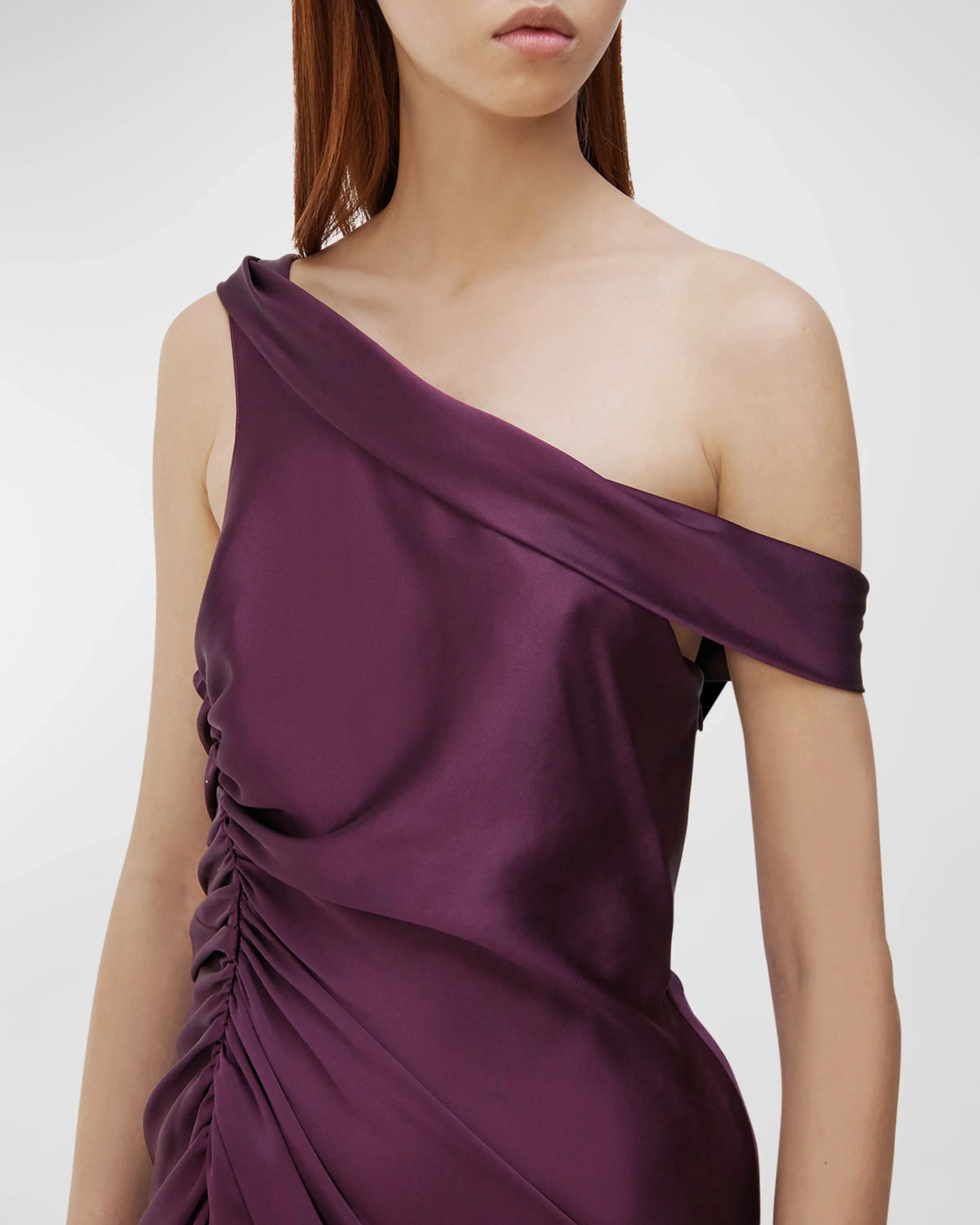 One-Shoulder Sleeveless Floor-Length Prom Dress - Chloe Dress