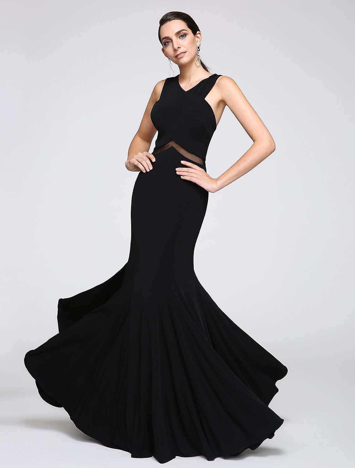 Mermaid Lace Floor-Length Evening Dress - Chloe Dress