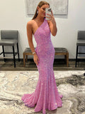 Sheath One-Shoulder Sleeveless Ruffled Dress - Chloe Dress