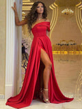 A-Line One-Shoulder Sleeveless Ruffled Dress - Chloe Dress