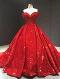 Ball Gown Off-Shoulder Lace Short Sleeve Pleated Mini Wedding Gown - Chloe Dress