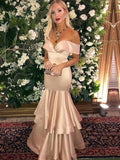 Mermaid Satin Sleeveless Floor-Length Dress - Chloe Dress