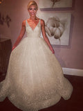 A-Line V-Neck Sleeveless Floor-Length Dress - Chloe Dress