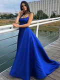 A-Line Spaghetti Strap Satin Sleeveless Ruffled Dress - Chloe Dress