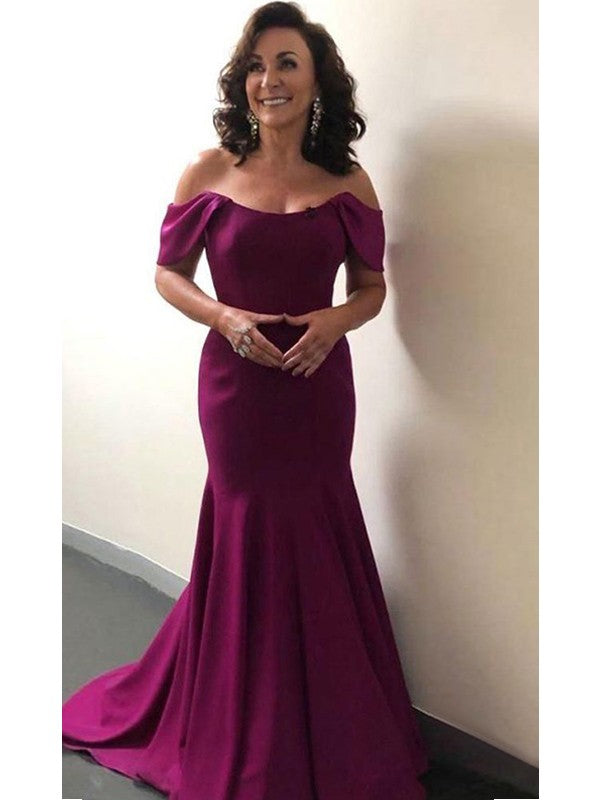 Mermaid Satin Sleeveless Ruffled Dress - Chloe Dress