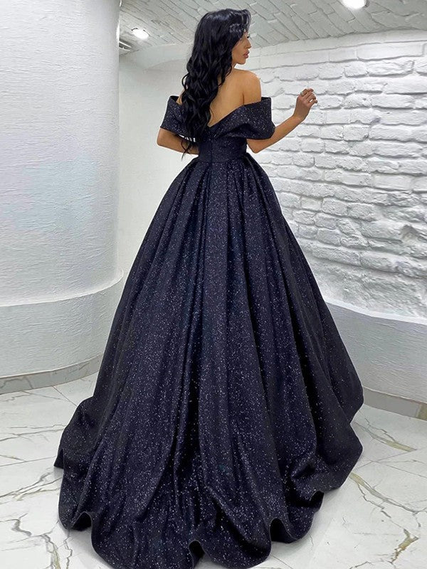 Ball Gown Sleeveless Train Gown - Chloe Dress