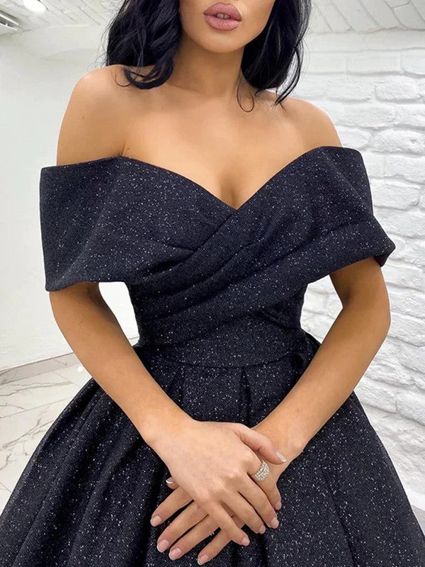 Ball Gown Sleeveless Train Gown - Chloe Dress
