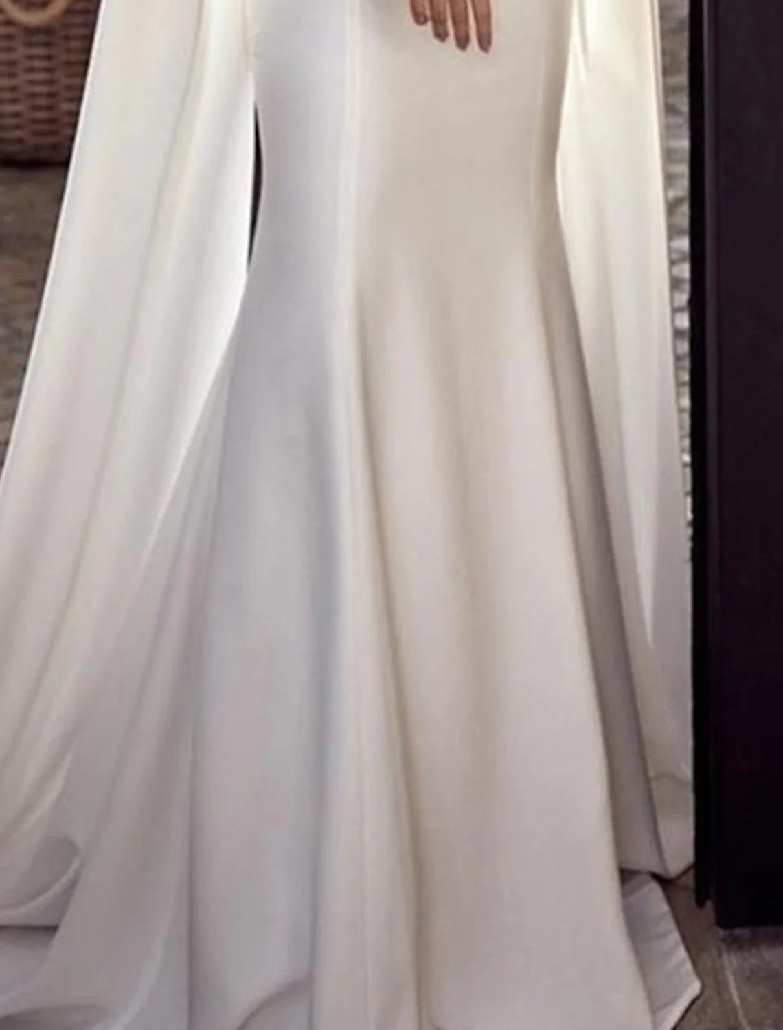 Mermaid Chiffon Sleeveless Train Floor-Length Evening Gown - Chloe Dress