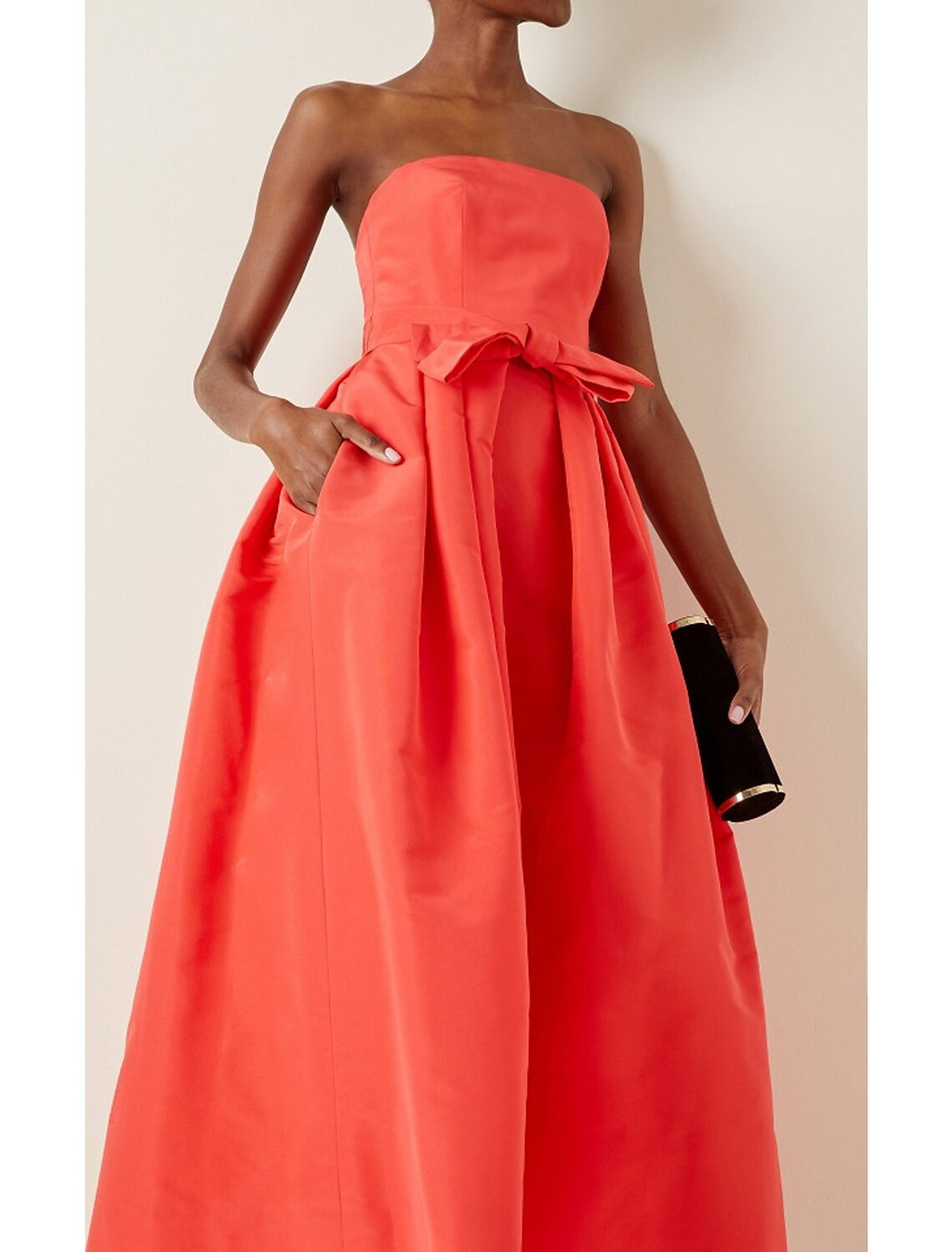 A-Line Strapless Satin Sleeveless Mini Wedding Dress - Chloe Dress