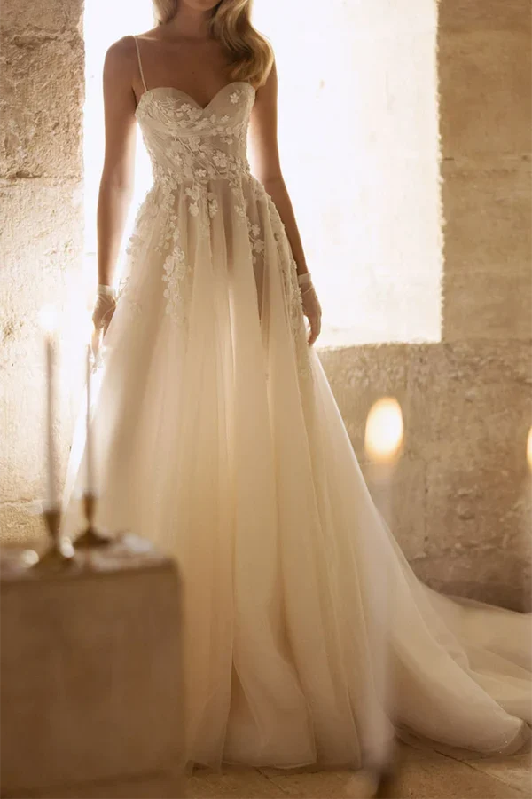 A-Line Sweetheart Wedding Dress - Chloe Dress