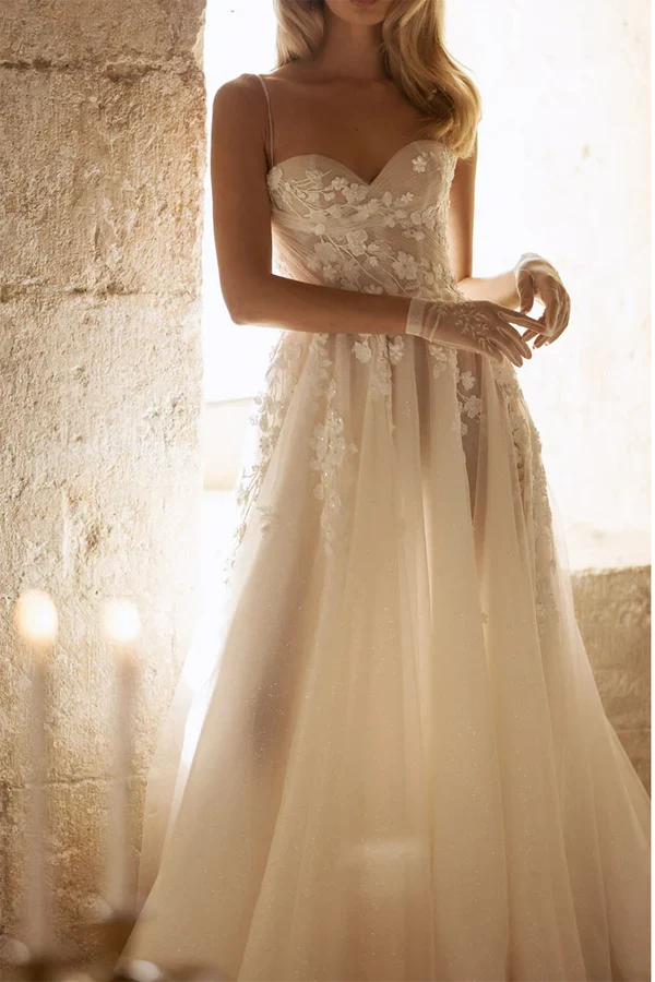 A-Line Sweetheart Wedding Dress - Chloe Dress