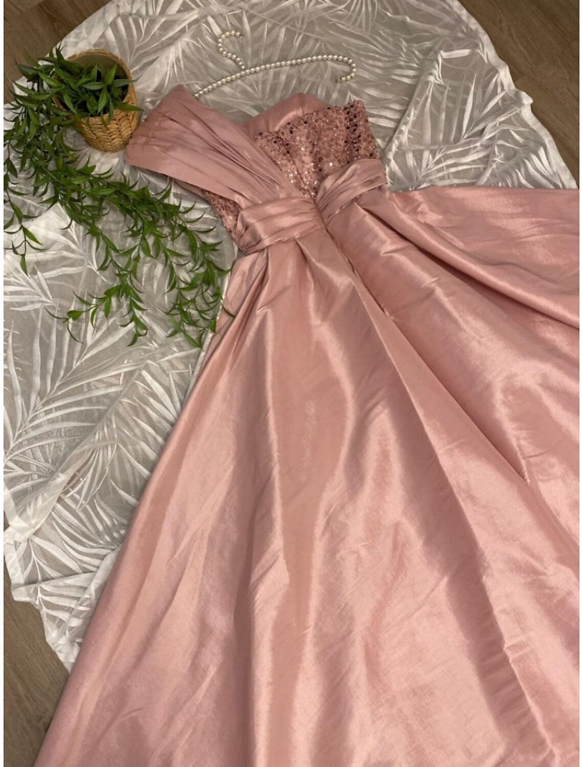 Sheath One-Shoulder Satin Short Sleeve Train Mini Evening Gown - Chloe Dress