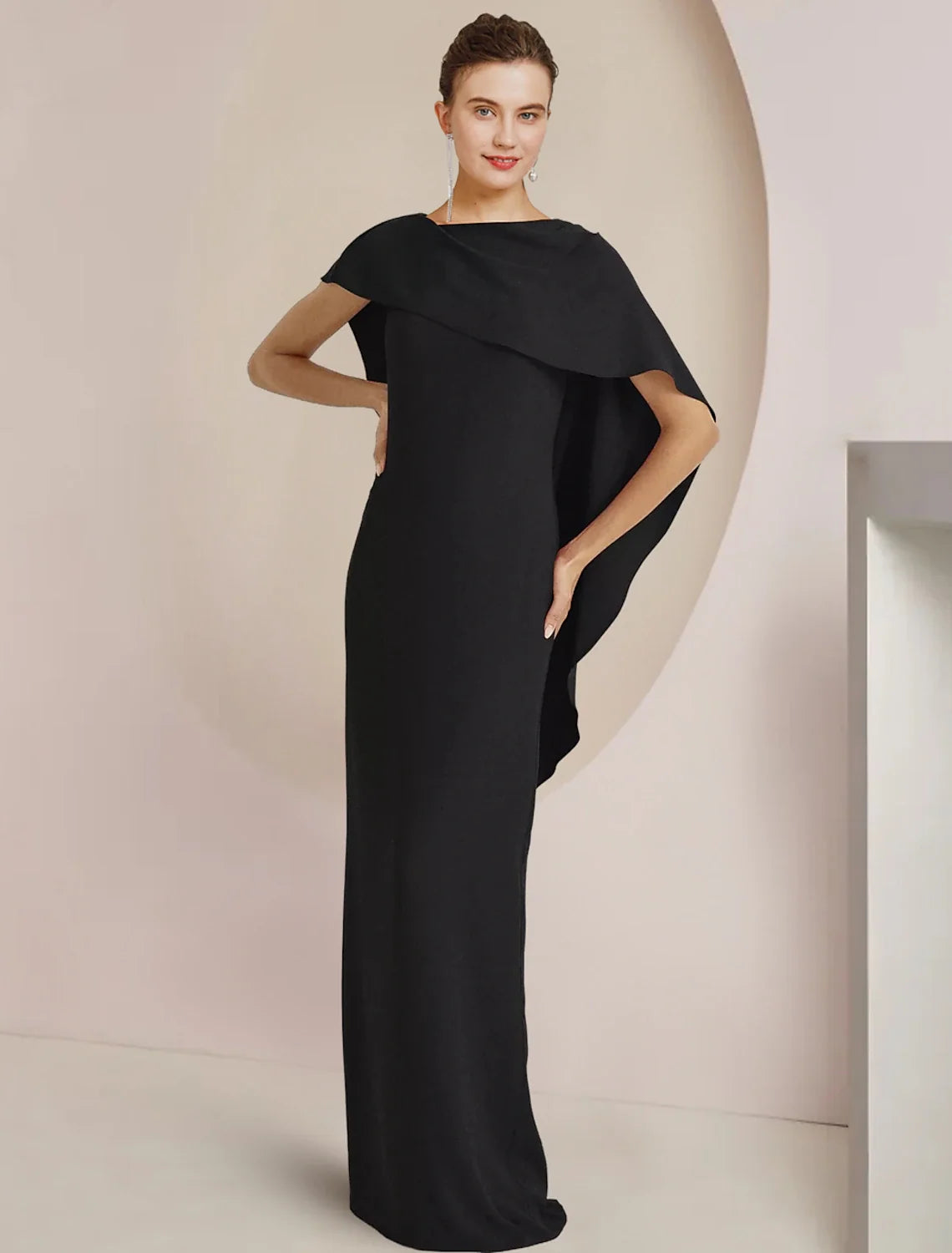 Sheath Sleeveless Floor-Length Wedding Dress - Chloe Dress
