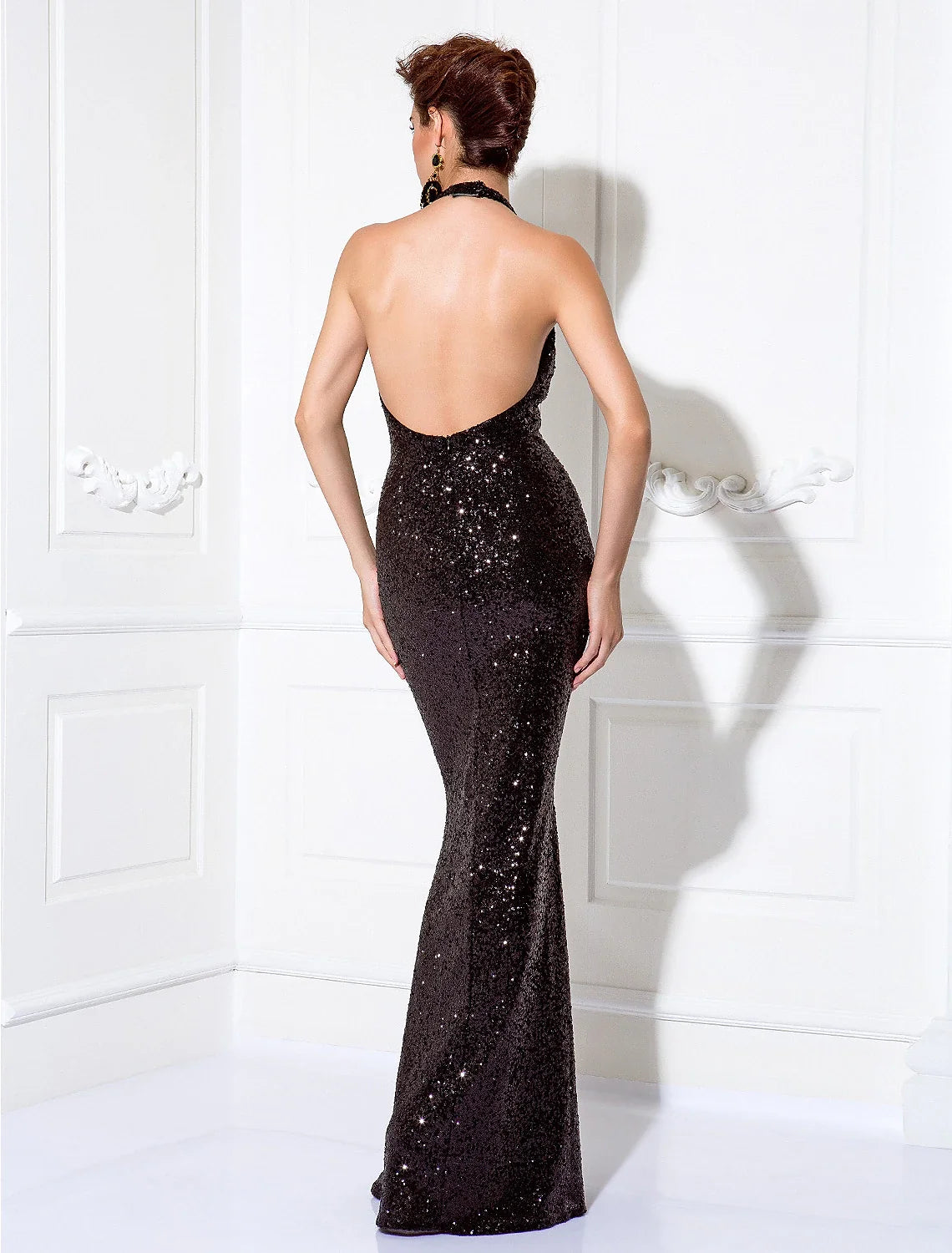 Mermaid Sequin Sleeveless Party Dress - Chloe Dress