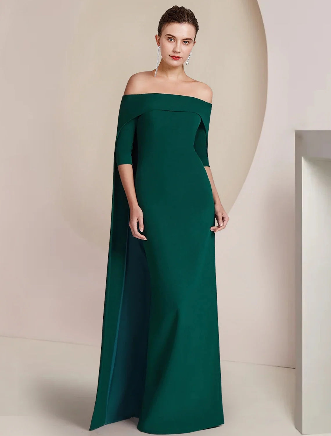 Sheath Strapless Floor-Length Wedding Dress - Chloe Dress