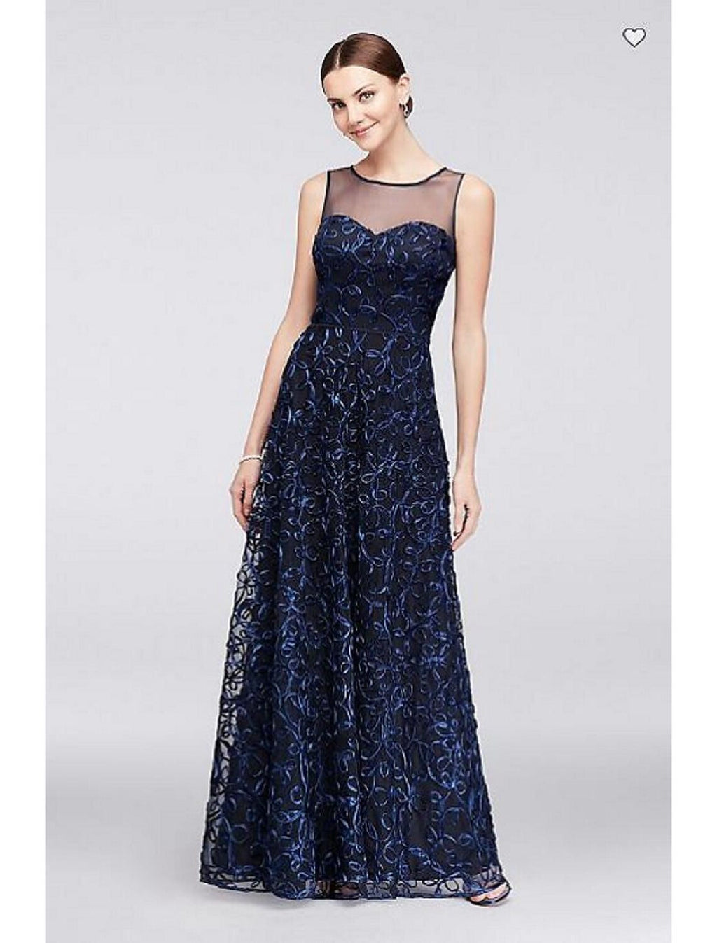 Sheath Polyester Sleeveless Pleated Floor-Length Formal Dress - Chloe Dress