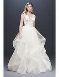 A-Line Satin Train Wedding Gown - Chloe Dress